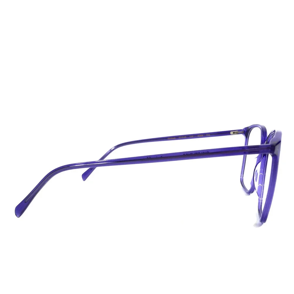 Gigi Studios Eyeglasses Frames TINA 8108/9 Clear Transparent Purple 52-15-140